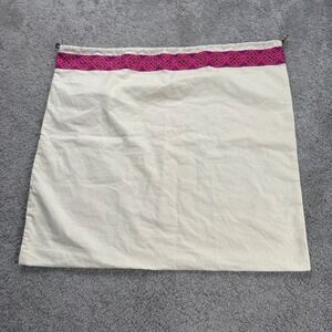 Tory Burch Drawsting Bag Dust Bag for Shoes Purses Gold Logo